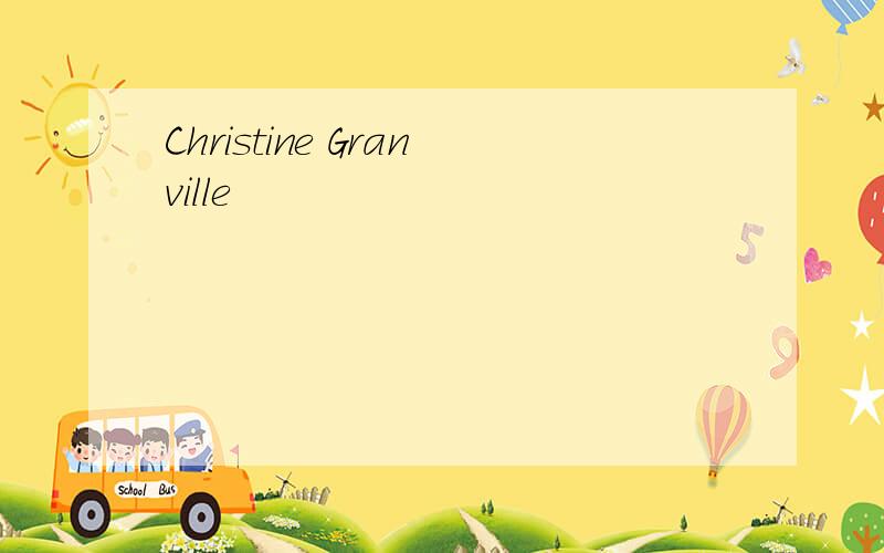 Christine Granville